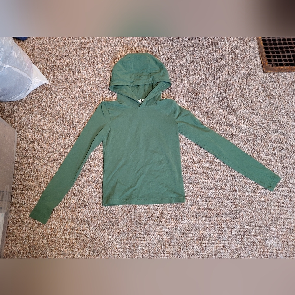 TNA stretchy hooded top